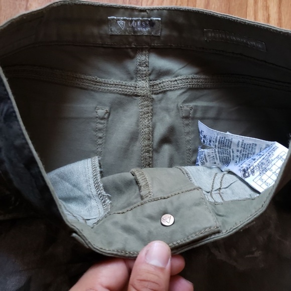 GUESS WOMENS  BRITTNEY SKINNY ANKLE COATED JEAN - Picture 3 of 7